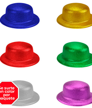 SOMBRERO BOMBIN BRILLO COLORES R-58 R-602 R-13430 A-138 CJ480-PAQ12 @PAQ12