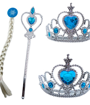 SET DISFRAZ PRINCESA ELSA FROZEN L-432 CJ300 PAQ6 @PAQ6