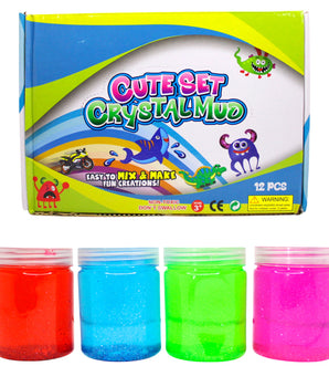 SLIME BOTE CON DIAMANTINA L-921 CJ240 PAQ12 @PAQ12