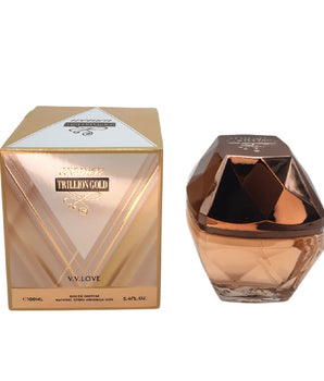 PERFUME MUJER WOMEN TRILLION GOLD VL81531 LIVIA 100ML PAQ3 @PAQ3