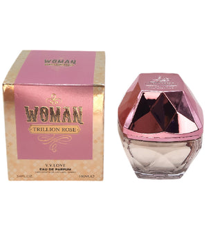 PERFUME MUJER WOMAN TRILLON ROSE VL81541 LIVIA 100ML PAQ3 @PAQ3