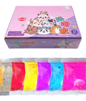 SLIME MINI EN BOLSITA CON DIAMANTINA L-734 CJ864 PAQ72 @PAQ72