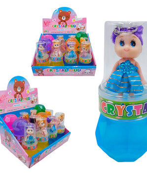 SLIME DIAMANTE CON MUÑECA  L-49 CJ144 PAQ6 @PAQ6