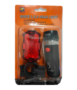 LUCES BICI   BLISTER C/2PAQ Y SUJETADOR FANG YU FY 812/SX165 PAQ 3. @PAQ3