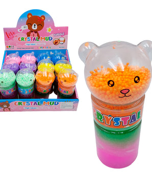 SLIME OSO TUBO CON BOLITAS L-50 CJ144 PAQ12 @PAQ12