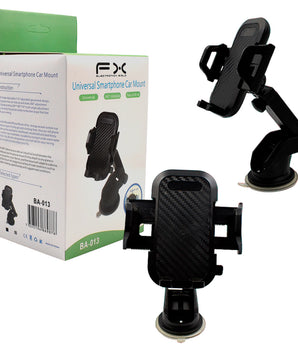 SOPORTE CEL AUTO BA-013 FX C/VENTOSA  PAQ2 @PAQ2