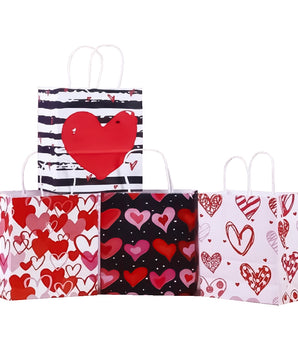 BOLSA CHINA CHICA CORAZONES 12X15X8 SY-247S-4 R-16453 CJ1200-PAQ12 @PAQ12