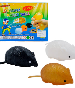 SQUISHY RATON EXPRIMIBLE R-16372/ CJ288 - PAQ 12 @PAQ12