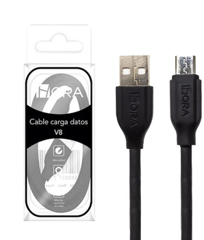 CABLE V8 1M CAB186 1HORA CJ200-PAQ12 @PAQ12